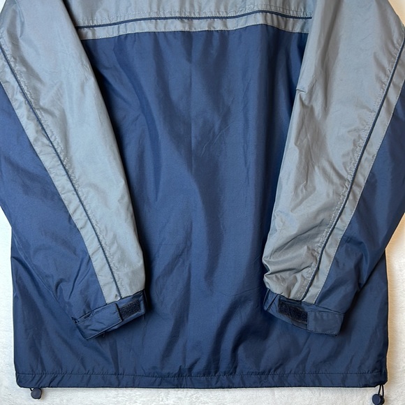 Kenpo Men’s Windbreaker Full Zip color Block Blue Gray Size Medium - Picture 12 of 12